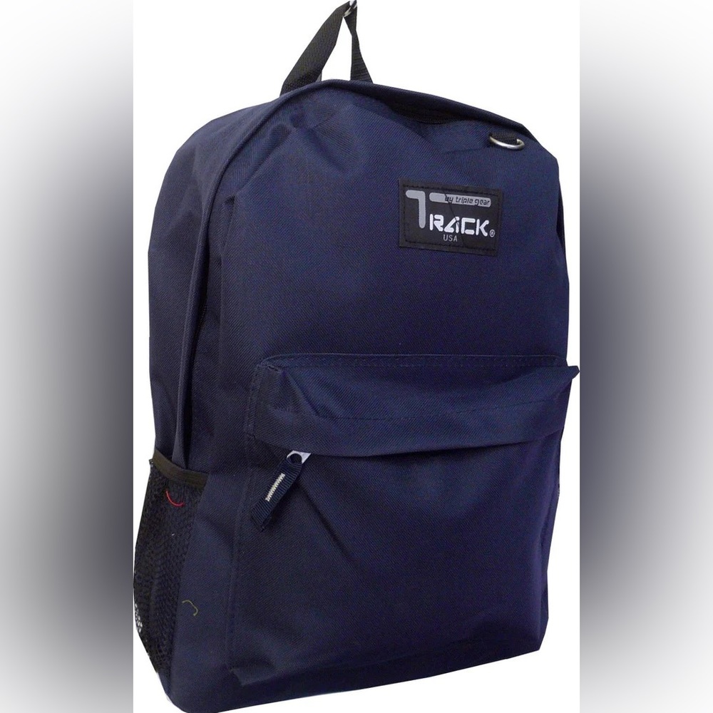 Track by Triple Gear Hiking/Travel/School Backpack With Coin Bag